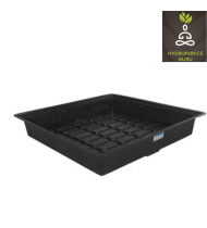 Active Aqua 3 x 3 FT Black Flood And Drain Tray - 105 X105 X18 CM | ABS Plastic Active Aqua 3 x 3 FT Black Flood And Drain Tray - 105 X105 X18 CM | ABS Plastic