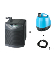 Hailea Water Chiller HC-100A + Aqua Genius 600l/h+ Soft hose 5m Hailea Water Chiller HC-100A + Aqua Genius 600l/h+ Soft hose 5m
