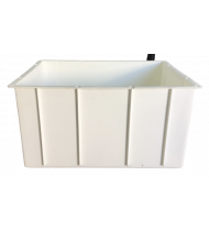 Crop box tub solid white 45 L Crop box tub solid white 45 L