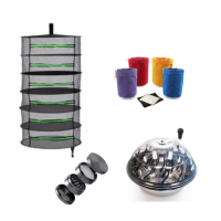 16" Inch Leaf Bud Trimmer + 4x19L Bubble Bags + Herb Dry Rack 6 Tier Zip 60 cm + Grinder 16" Inch Leaf Bud Trimmer + 4x19L Bubble Bags + Herb Dry Rack 6 Tier Zip 60 cm + Grinder