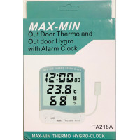 DIGITAL THERMOMETER HYGROMETER WITH LARGE LCD DISPLAY