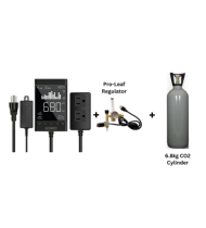 AC INFINITY CO2 Controller + Pro-Leaf Regulator + CO2 Cylinder 6.8KG