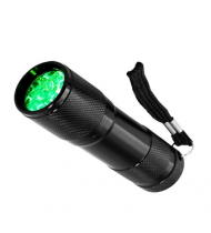 Flashlight LED Hand Torch - 9 x Green LED | High Intensity