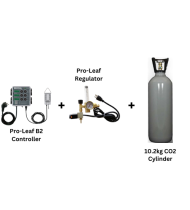 Proleaf Digital CO2 Controller -PPM-B2 + Pro-Leaf Regulator Solenoid Valve + CO2 Cylinder 10.2 KG Proleaf Digital CO2 Controller -PPM-B2 + Pro-Leaf Regulator Solenoid Valve + CO2 Cylinder 10.2 KG