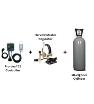 PROLEAF DIGITAL CO2 CONTROLLER -PPM-B1 + HARVEST MASTER REGULATOR + CO2 CYLINDER 10.2 KG PROLEAF DIGITAL CO2 CONTROLLER -PPM-B1 + HARVEST MASTER REGULATOR + CO2 CYLINDER 10.2 KG