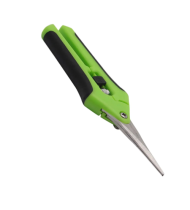 Precision Gardening Scissors Heavy Duty Stainless Steel Snippers | Bended Blade