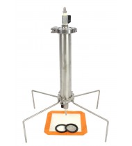 304 Stainless Steel 56G Closed Column Pressurized Extractor - 12" Extractor 304 Stainless Steel 56G Closed Column Pressurized Extractor - 12" Extractor