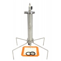 304 Stainless Steel 56G Closed Column Pressurized Extractor - 12" Extractor
