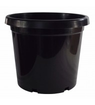 Black Standard Pot 14L | With Drainage Hole | 300mm 